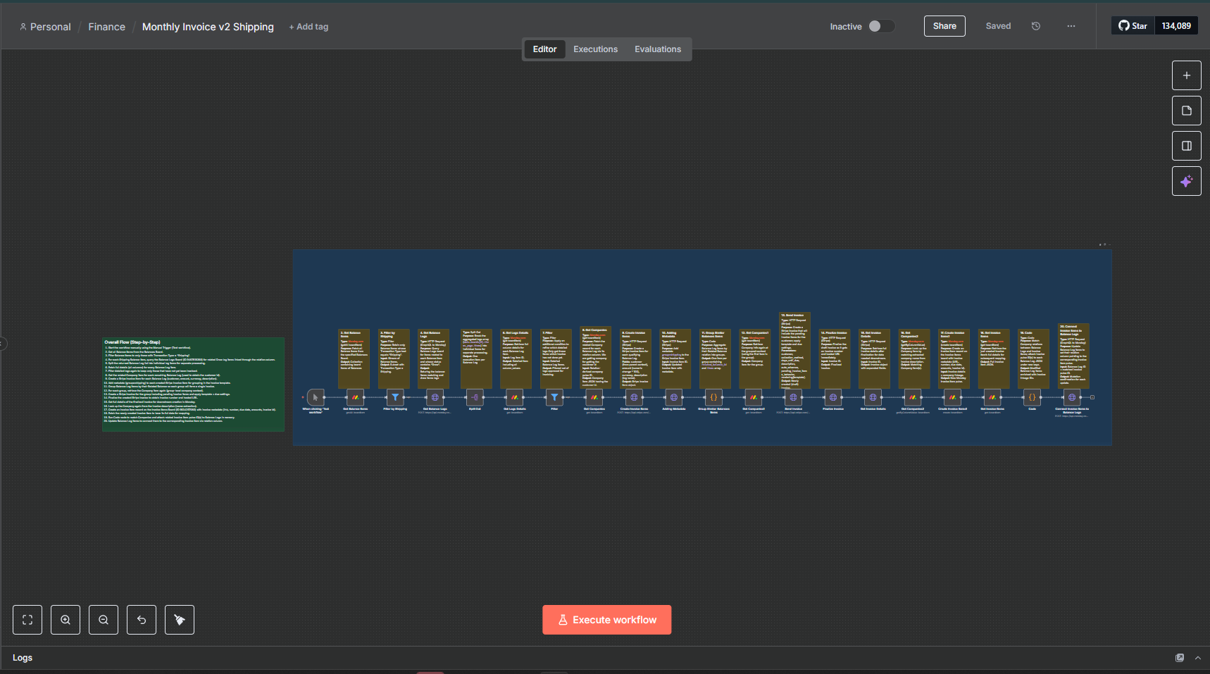 Monday.com Monthly Invoice Automation